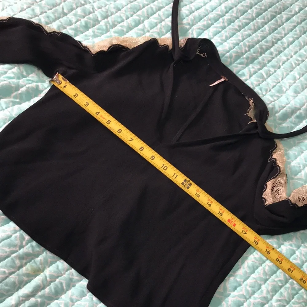 Free people right romantic lace inside top